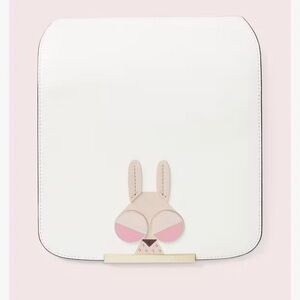 Kate Spade Heritage Make It Mine Spademals Money Bunny Rabbit Flap